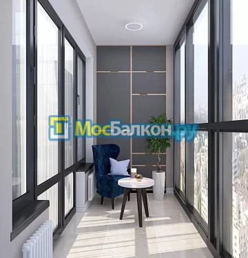 Заказать балкон в Щербинке цена от 1320 руб | Остекление балконов и лоджий МосБалкон