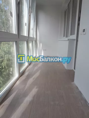 Панорамное остекление заказать под ключ по выгодной цене в Щербинке от компании МосБалкон