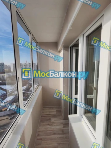 Заказать балкон в Щербинке цена от 1320 руб | Остекление балконов и лоджий МосБалкон