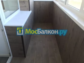Отделка балконов в  | Отделка балконов и лоджий и обшивка под ключ в МосБалкон