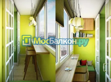 Заказать балкон в Щербинке цена от 1320 руб | Остекление балконов и лоджий МосБалкон