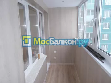 Алюминиевое остекление лоджий под ключ по доступным ценам в Щербинке | МосБалкон