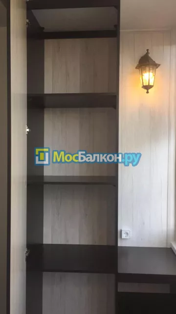 Шкаф на балкон купить в Щербинке на заказ недорого от МосБалкон