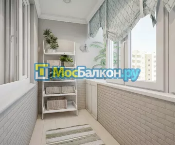 Заказать балкон в Щербинке цена от 1320 руб | Остекление балконов и лоджий МосБалкон