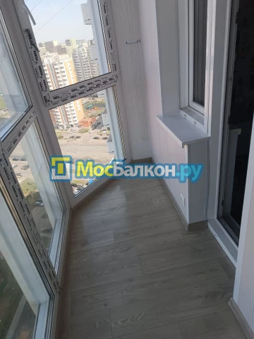 Панорамное остекление заказать под ключ по выгодной цене в Щербинке от компании МосБалкон