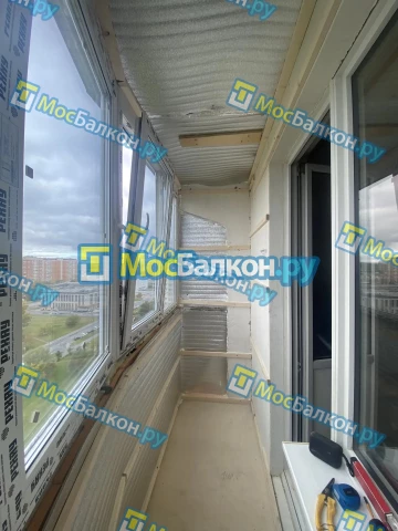 Утепление балкона и лоджии под ключ в Щербинке — цены от 150 руб./м² | МосБалкон