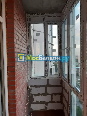 Панорамное остекление заказать под ключ по выгодной цене в Щербинке от компании МосБалкон