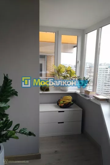 Заказать балкон в Щербинке цена от 1320 руб | Остекление балконов и лоджий МосБалкон
