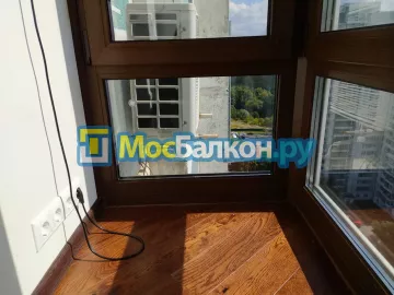 Панорамное остекление заказать под ключ по выгодной цене в Щербинке от компании МосБалкон