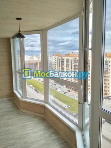 Заказать балкон в Щербинке цена от 1320 руб | Остекление балконов и лоджий МосБалкон