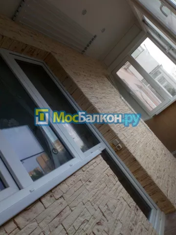 Отделка балконов в Щербинке | Отделка балконов и лоджий и обшивка под ключ в МосБалкон