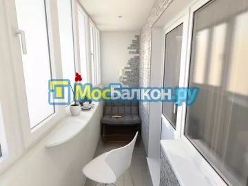 Заказать балкон в Щербинке цена от 1320 руб | Остекление балконов и лоджий МосБалкон
