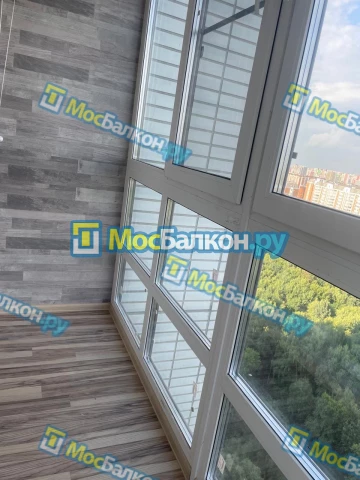 Панорамное остекление заказать под ключ по выгодной цене в Щербинке от компании МосБалкон