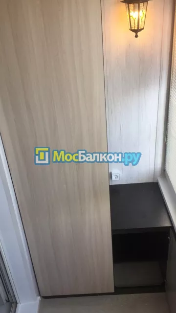 Шкаф на балкон купить в Щербинке на заказ недорого от МосБалкон