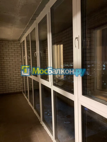 Заказать балкон в Щербинке цена от 1320 руб | Остекление балконов и лоджий МосБалкон
