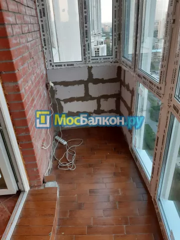 Панорамное остекление заказать под ключ по выгодной цене в Щербинке от компании МосБалкон