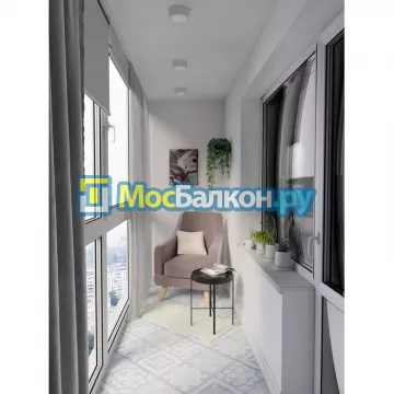 Заказать балкон в Щербинке цена от 1320 руб | Остекление балконов и лоджий МосБалкон
