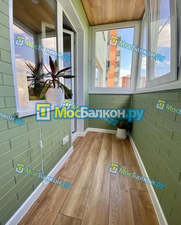 Заказать балкон в Щербинке цена от 1320 руб | Остекление балконов и лоджий МосБалкон