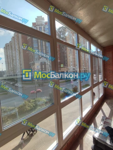 Панорамное остекление заказать под ключ по выгодной цене в Щербинке от компании МосБалкон