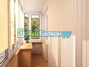 Заказать балкон в Щербинке цена от 1320 руб | Остекление балконов и лоджий МосБалкон