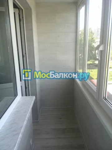 Алюминиевое остекление лоджий под ключ по доступным ценам в Щербинке | МосБалкон