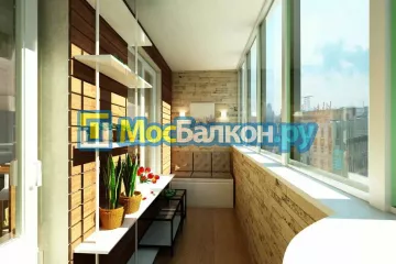 Заказать балкон в Щербинке цена от 1320 руб | Остекление балконов и лоджий МосБалкон