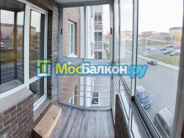 Заказать балкон в Щербинке цена от 1320 руб | Остекление балконов и лоджий МосБалкон