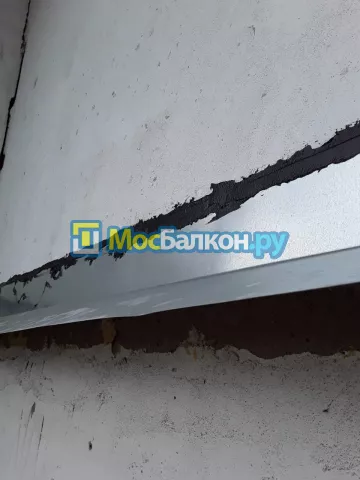 Крыша на балконе в Щербинке монтаж и ремонт по выгодной цене от МосБалкон