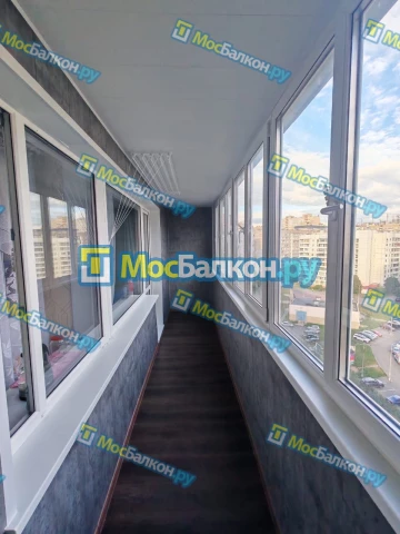 Заказать балкон в Щербинке цена от 1320 руб | Остекление балконов и лоджий МосБалкон