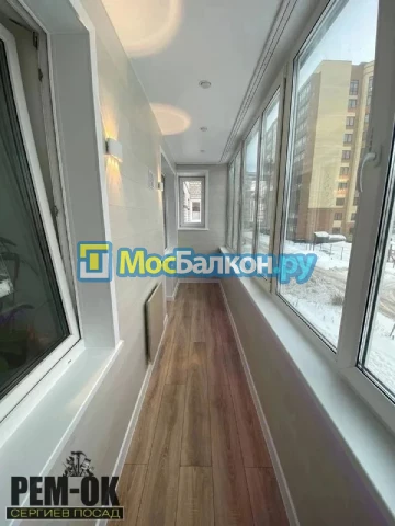 Заказать балкон в Щербинке цена от 1320 руб | Остекление балконов и лоджий МосБалкон