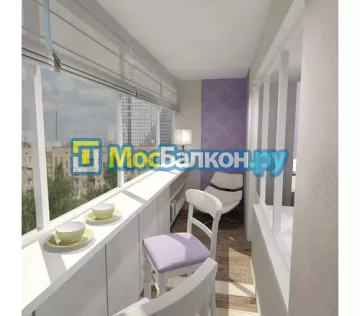 Заказать балкон в Щербинке цена от 1320 руб | Остекление балконов и лоджий МосБалкон