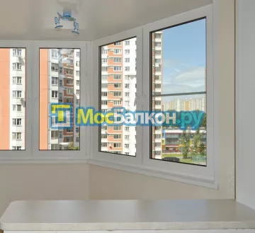 Заказать балкон в Щербинке цена от 1320 руб | Остекление балконов и лоджий МосБалкон