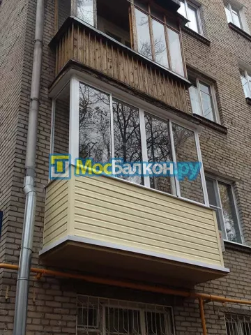 Заказать балкон в Щербинке цена от 1320 руб | Остекление балконов и лоджий МосБалкон
