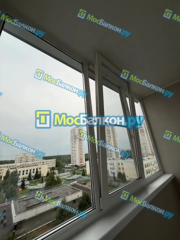 Пластиковое остекление лоджий под ключ по доступным ценам в Щербинке | МосБалкон