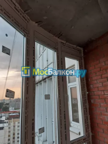 Панорамное остекление заказать под ключ по выгодной цене в Щербинке от компании МосБалкон