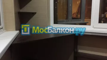 Шкаф на балкон купить в Щербинке на заказ недорого от МосБалкон