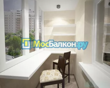 Заказать балкон в Щербинке цена от 1320 руб | Остекление балконов и лоджий МосБалкон