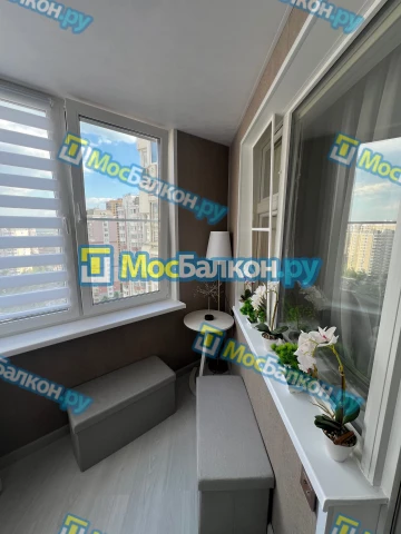 Заказать балкон в Щербинке цена от 1320 руб | Остекление балконов и лоджий МосБалкон