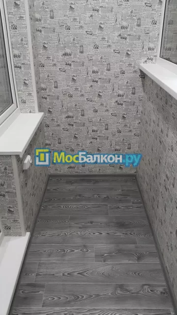 Отделка балконов в Щербинке | Отделка балконов и лоджий и обшивка под ключ в МосБалкон