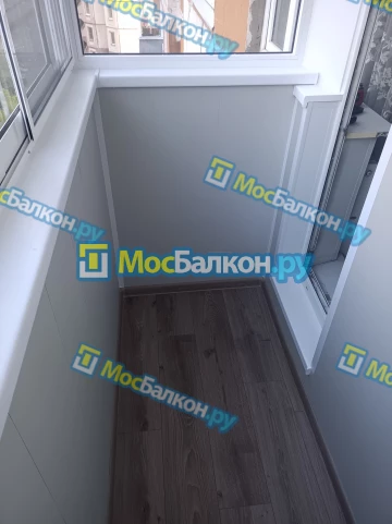 Холодное остекление лоджий алюминиевым профилем в Щербинке по доступным ценам | МосБалкон