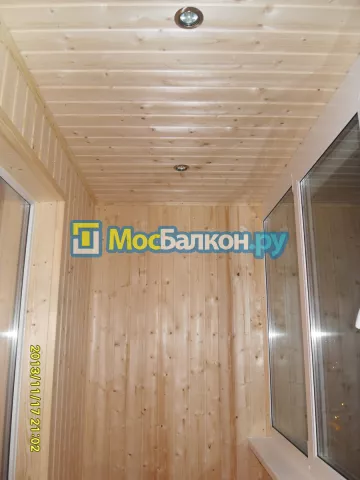 Отделка балконов в Щербинке | Отделка балконов и лоджий и обшивка под ключ в МосБалкон
