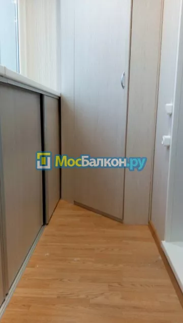 Шкаф на балкон купить в Щербинке на заказ недорого от МосБалкон
