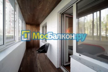 Заказать балкон в Щербинке цена от 1320 руб | Остекление балконов и лоджий МосБалкон