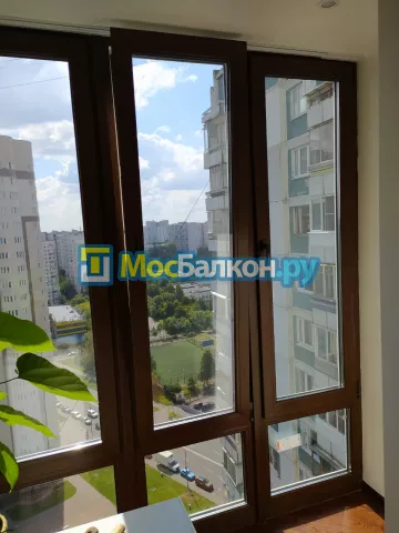 Панорамное остекление заказать под ключ по выгодной цене в Щербинке от компании МосБалкон