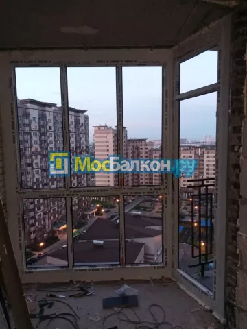 Панорамное остекление заказать под ключ по выгодной цене в Щербинке от компании МосБалкон