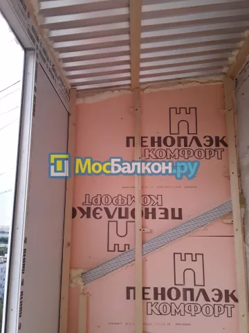 Крыша на балконе в Щербинке монтаж и ремонт по выгодной цене от МосБалкон