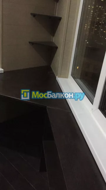 Шкаф на балкон купить в Щербинке на заказ недорого от МосБалкон