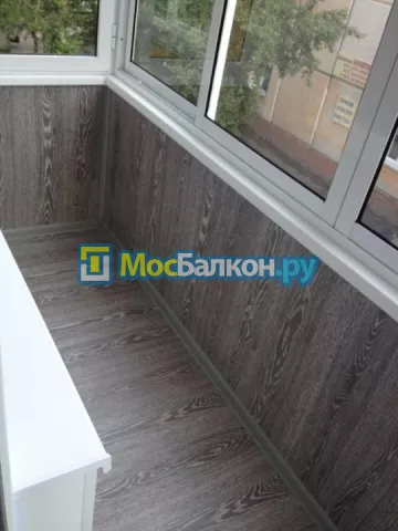 Алюминиевое остекление лоджий под ключ по доступным ценам в Щербинке | МосБалкон