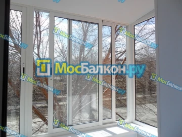Холодное остекление лоджий алюминиевым профилем в Щербинке по доступным ценам | МосБалкон
