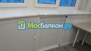 Шкаф на балкон купить в Щербинке на заказ недорого от МосБалкон
